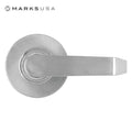 Marks USA - M195DT - Exterior Exit Trim Lever - Satin Chrome - Dummy Trim - Grade 1