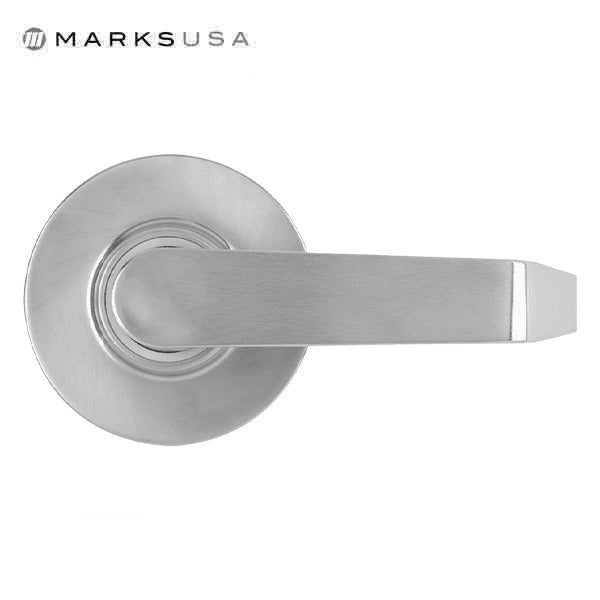 Marks USA - M195DT - Exterior Exit Trim Lever - Satin Chrome - Dummy Trim - Grade 1