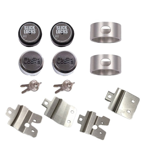 Slick Locks - 1997 - Present Chevy GM Savana Express Hinged Door Complete Turn Key Kit