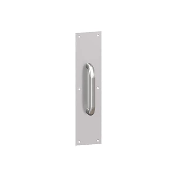 Hager - 33E - Pull Plate Square Corner - Optional Size - Optional Finish