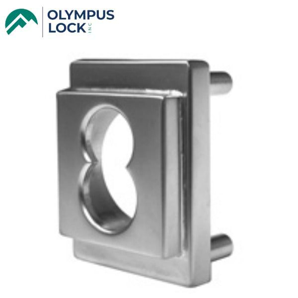 Olympus - ETS4 - Exterior Through-Bolt Mounting Plates for Olympus Cabinet Locks - Optional Finish