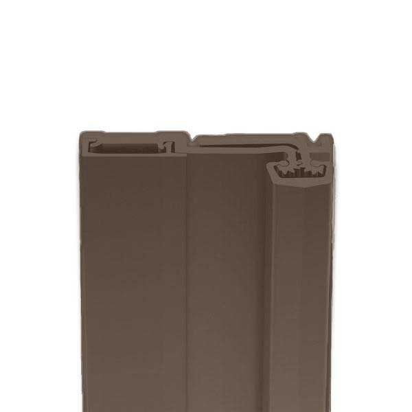 Select Hinges - 21 - 85" - Geared Full Service Continuous Hinge - Dark Bronze - Heavy Duty