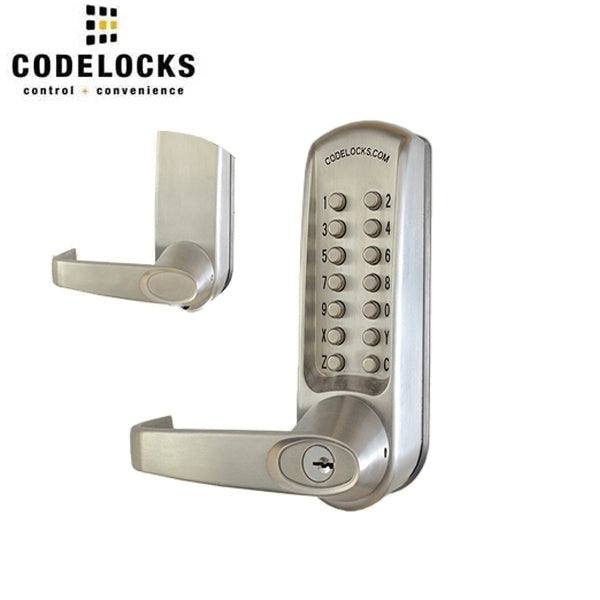 CodeLocks - CL650 - Mechanical Lock - Heavy Duty - 2 3/4" Backset - Mortise Lock - Optional Finish - Grade 2