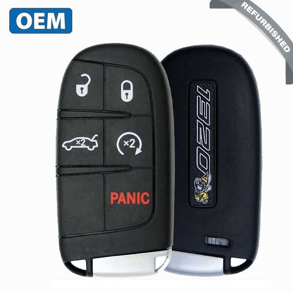 2019-2020 Dodge Challenger R/T Scat Pack / 5-Button Smart Key / PN: 68394202AA / FCC ID: M3M-40824301 (OEM Refurb/Recase)