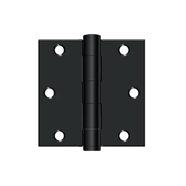 Deltana - 3-1/2" x 3-1/2" Square Hinge - Heavy Duty - Optional Finish
