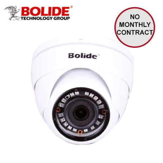 Bolide - BC1509IRODVA/AHNW - HDCVI / 5MP / 4MP / 2MP / Eyeball Camera / Varifocal / 3.3-12mm Lens / Outdoor / IP66 / 39.6m IR / 12VDC / White Finish