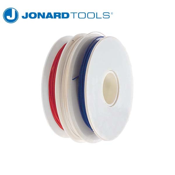 Jonard Tools - 30 AWG Kynar Wire - Red White Blue - 50 ft (Three Rolls)