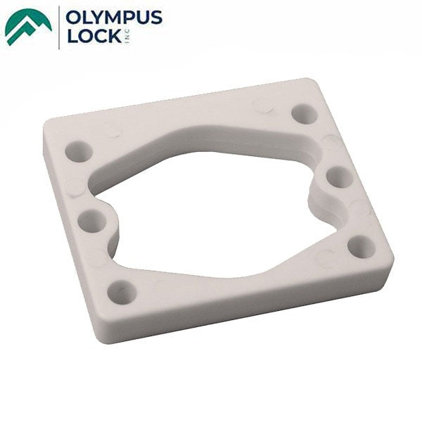 Olympus - WP22 ( 1 / 4" ) Spacer For 7/8” Barrel Diameter Locks - White Plastic