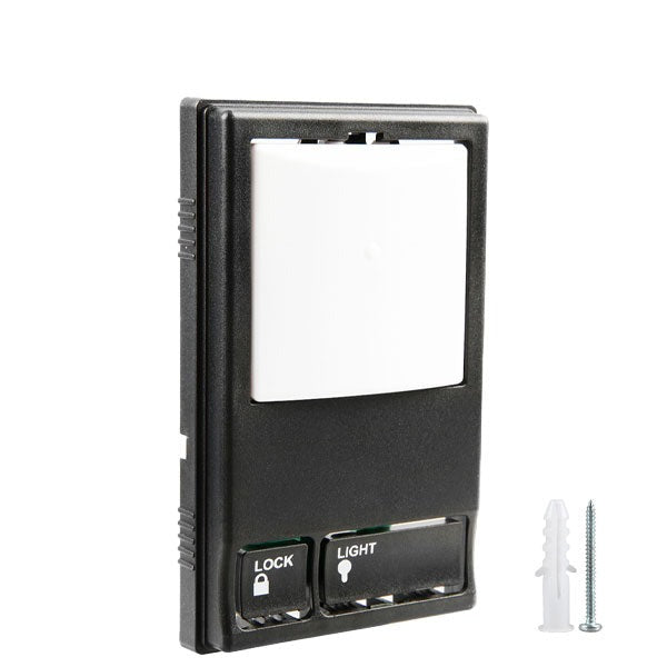 KeylessFactory - KeyChain Garage Door Remote Opener - Compatible with Liftmaster multifunction Garage Wall Keypad Control Panel