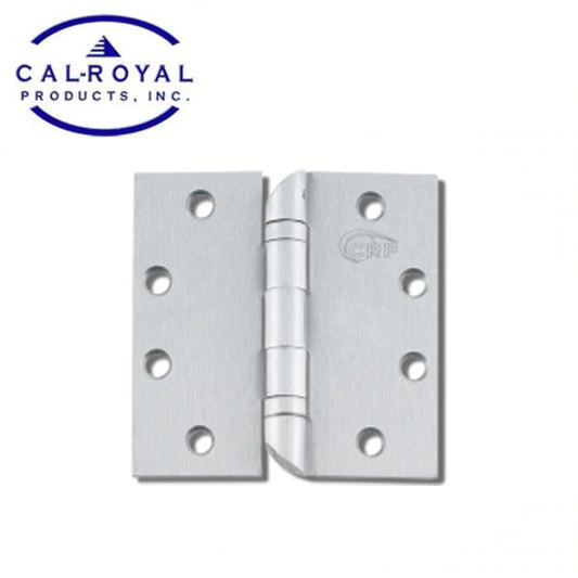 Cal-Royal - Architectural Hinge - Full Mortise - Ball Bearing - 4-1/2" x 4-1/2" - Stainless Steel