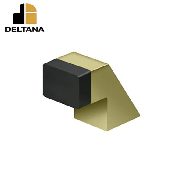 Deltana - Floor Door Bumper 1-1/4" - Contemporary - Solid Brass - Optional Finish