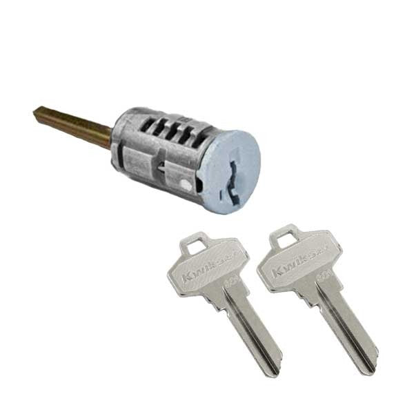 Kwikset - SmartKey SC1 Schlage Cylinder For Double Cylinder Deadbolt - Interior - Silver Finish