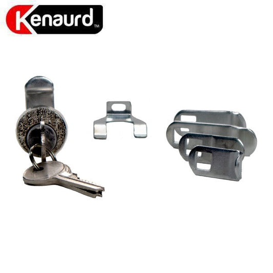 Exterior Weatherproof Mailbox Lock - Multi-Cam - HL1 Keyway - Keyed Different - US14 Bright Nickel