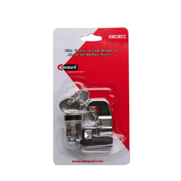10 x USPS Mailbox Locks - Counter-Clockwise - HL1 Keyway - Keyed Different - US14 Bright Nickel (Pack of 10)