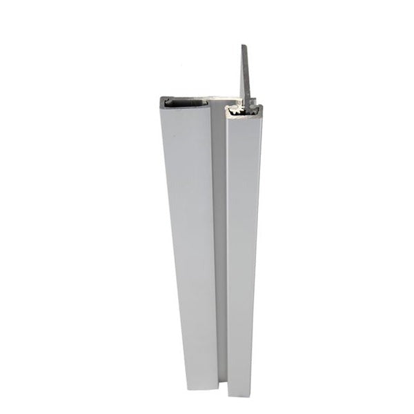 ABH - A530 - Continuous Hinges - Geared - Concealed - Half Surface - Heavy Duty - Narrow Frame Leaf - Aluminum - Optional Length - Grade 1