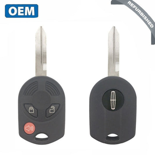 2007-2010 Lincoln/Ford / 3-Button Remote Head Key / PN: 164-R7007 / OUCD6000022 (OEM Refurb)