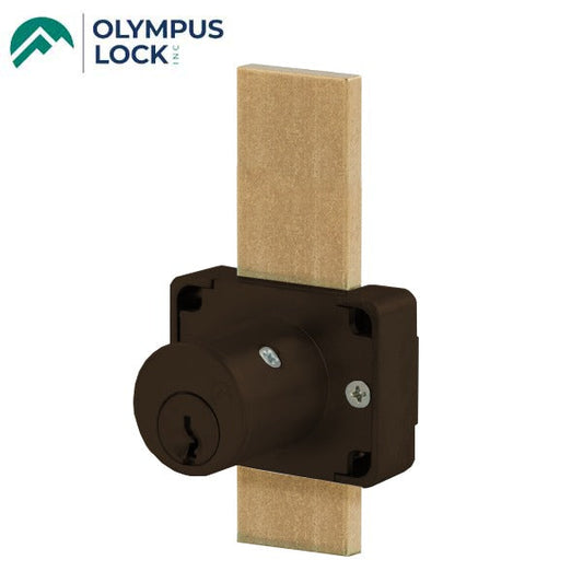 Olympus - 600DW - Drawer Deadbolt Lock - CCL R1 - Optional Cylinder Length - Long Bolt - Oil Rubbed Bronze - Optional Keying - Grade 1