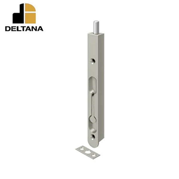 Deltana - 7" Flush Bolt - Zinc - Optional Finish