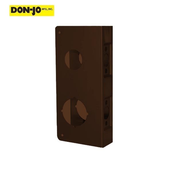 Don-Jo - 484 CW - Wrap Around - 9" Height - 2-3/4" Backset - Optional Finish