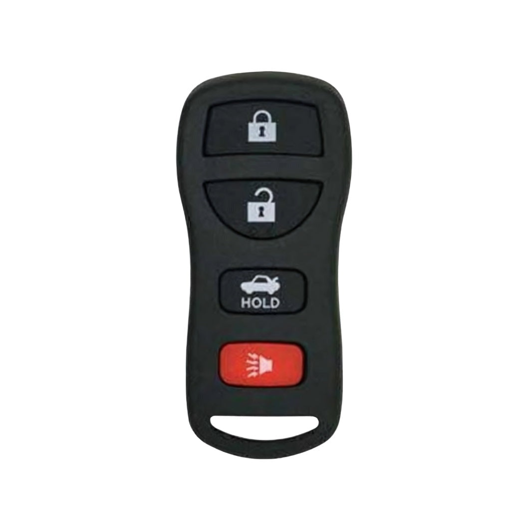 Xhorse - 2nd Generation Nissan Style / 4-Button Universal Keyless Entry Remote for VVDI Key Tool (Wired) / Replacement for XKNI00EN