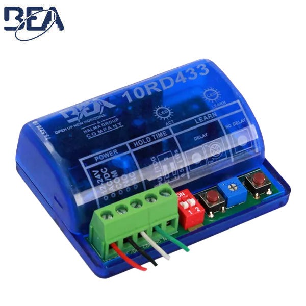 BEA - Wireless Receiver - Digital - 12 to 24V AC/DC - 433 MHz