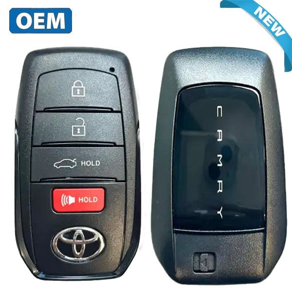 2025 Toyota Camry / 4-Button Smart Key / PN: 8990H-AQ010 / HYQ14FBW (OEM)