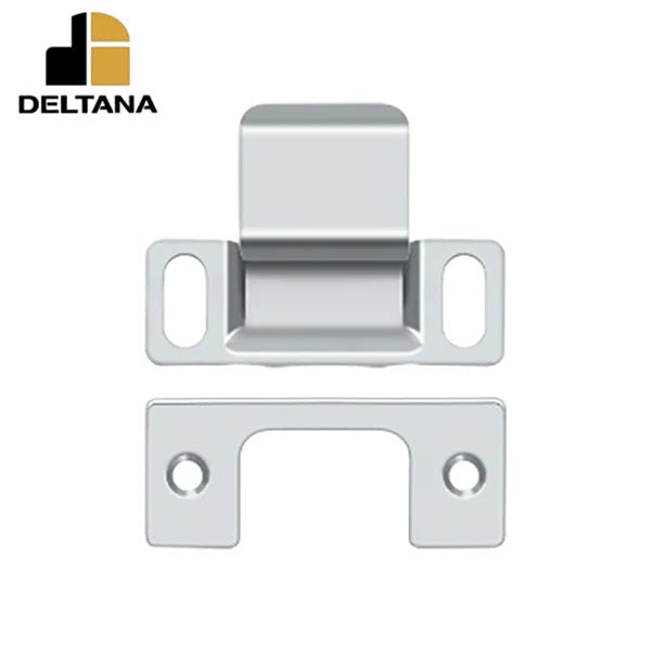 Deltana - Strike Plate - Dust Cup - Adjustable - 2-3/4" x 1-1/4" - Optional Finish