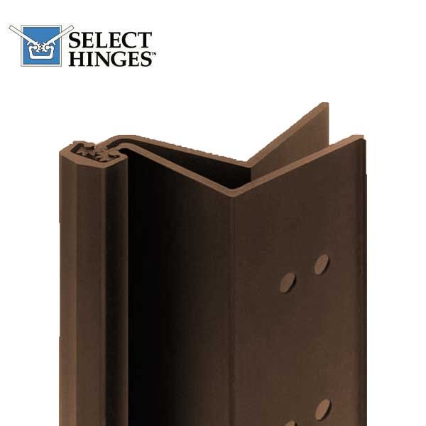 Select Hinges - 41 - 95" - Swing Clear Geared Continuous Hinge - Dark Bronze - Heavy Duty