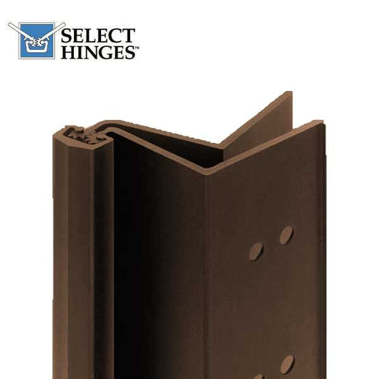Select Hinges - 41 - 95" - Swing Clear Geared Continuous Hinge - Dark Bronze - Heavy Duty