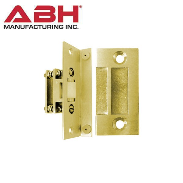 ABH - 1893 Angle Stop Roller Latch with Cast Strike - Optional Finish