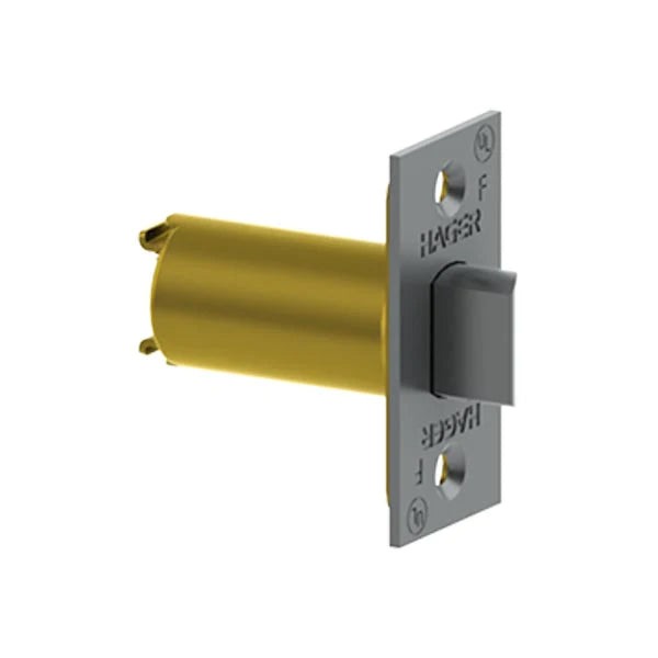 Hager - 3967 - 2-3/8" 60 mm Latchbolt - Privacy Spring Latch - Satin Chrome