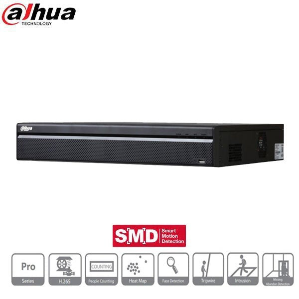Dahua / 32 Channel / 12MP / Dual NIC NVR / 4 SATA / 20TB HDD / DH-N54B5N20