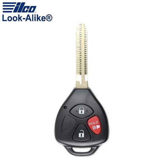 2007-2013 Scion / 3-Button Remote Head Key / PN: 89070-21120 / MOZB41TG (AFTERMARKET)