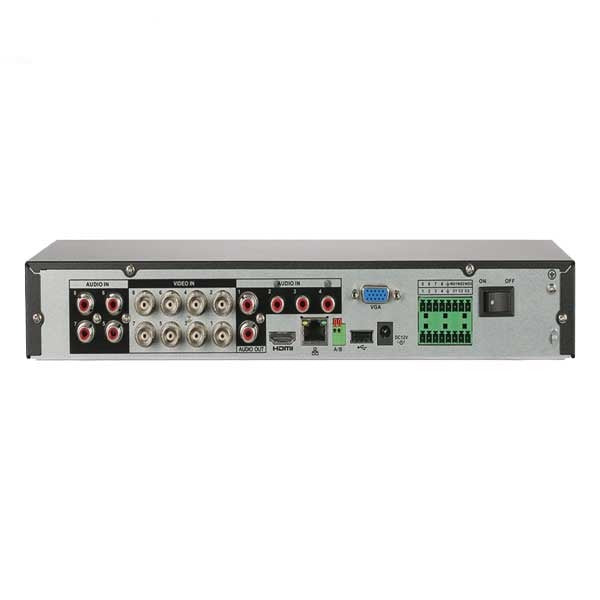 Dahua / HDCVI DVR / 8 Channels / Analytics+ / Mini 1U / Penta-brid / 6MP / 1080p / 8TB HDD / X51C2E8