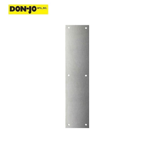 Don-Jo - 73 - Push Plate - 8" Width - Optional Finish