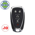 10 x 2018-2021 Chevrolet Blazer Traverse / 5-Button Smart Key / PN: 13529636 / HYQ4EA (OEM Recase)