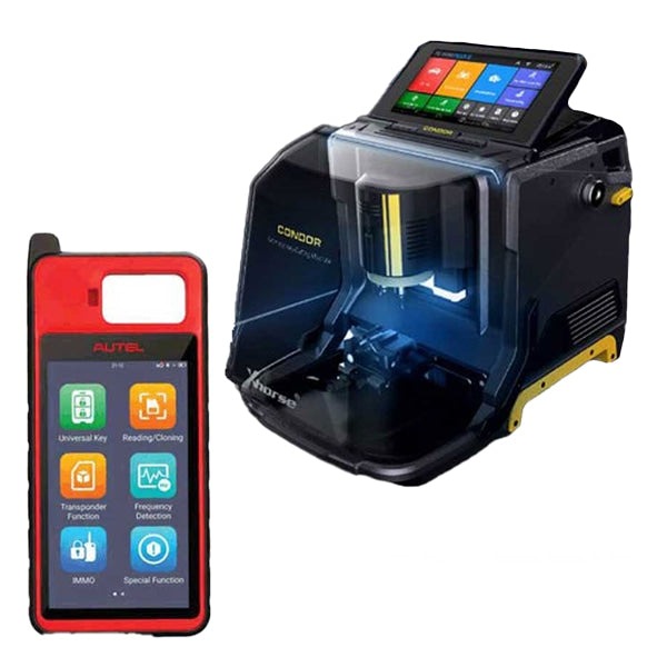 Complete Cut & Programming Bundle - AUTEL KM100 + Xhorse Condor XC-Mini Plus II