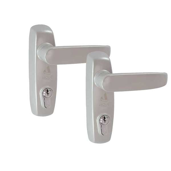 2 x GAAB - T800M14B - Lever Exit Trim - for GAAB Exit Devices - Clutched - Reversible - Entry Function - Satin Chrome (Bundle of 2)