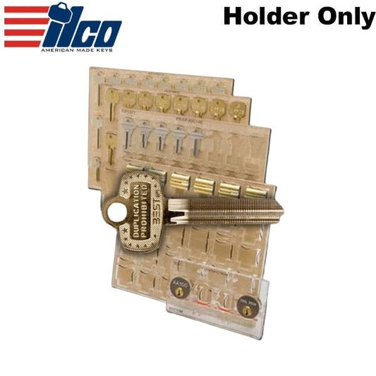 Ilco - XP-KH2 - Engrave-It - Best Style Keys (Sfic Core) Key Holder - Holds 12 - for Engrave-It XP Machine