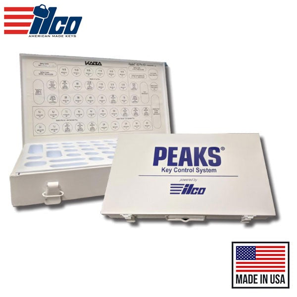 Ilco - 3400-00-5012 - PEAKS - Universal SFIC Cylinder Lock Pinning Kit - A2 System Pin Kit - Key Control System