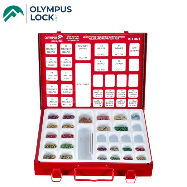 Olympus - N1 - N Series National Keyway Pin Kit - National Keyway