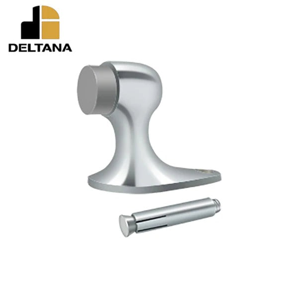 Deltana - Floor Door Bumper 2-1/8" - Solid Brass - Optional Finish