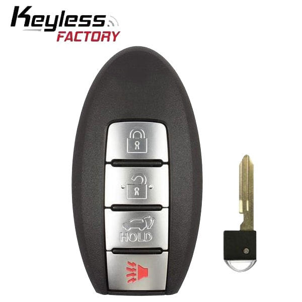 2016-2018 Infiniti QX60 / 4-Button Smart Key / PN: 285E3-9NF4A / KR5S180144014 / IC 204 (AFTERMARKET)