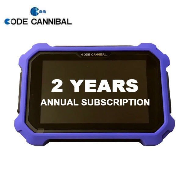 2 Years Annual Subscription for Code Cannibal Programmer Machine - (machine sold separately)