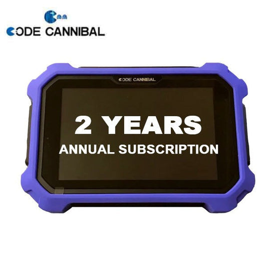 2 Years Annual Subscription for Code Cannibal Programmer Machine - (machine sold separately)