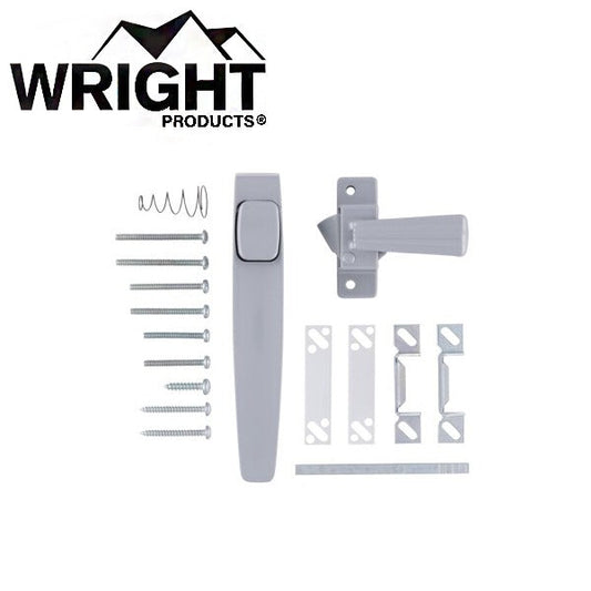 Wright - VF333 - Free Hanging Push Button Handle - Out Swinging - Wood / Metal Doors - Optional Finish