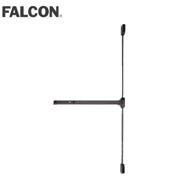 Falcon - 19-V-EO - Surface Vertical Rod Exit Device - 48" - SP13 - Dark Bronze Painted - RHR