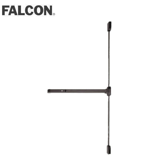 Falcon - 19-V-EO - Surface Vertical Rod Exit Device - 48" - SP13 - Dark Bronze Painted - RHR