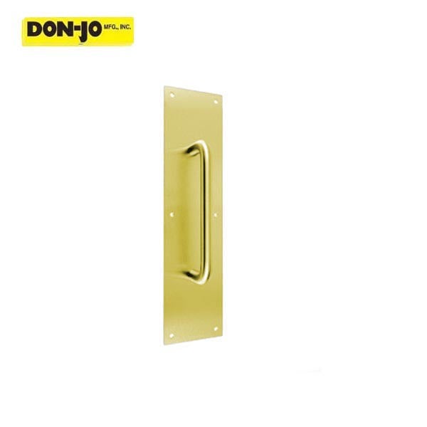 Don-Jo - 7110 - Pull Plate - 5-1/2" CTC - Optional Finish