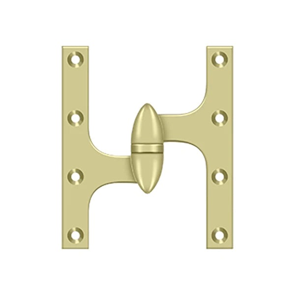 Deltana - 6" x 5" Hinge - Left Handed - Optional Finish